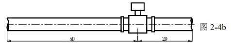 dn1000電磁流量計(jì)直管段安裝位置圖