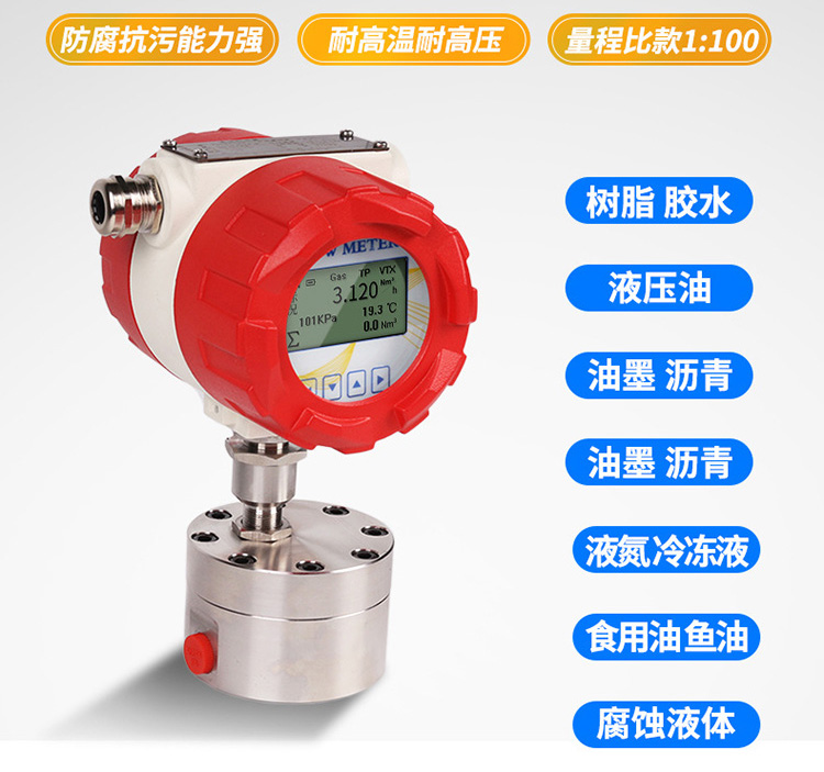 液體圓齒輪流量計(jì)產(chǎn)品圖