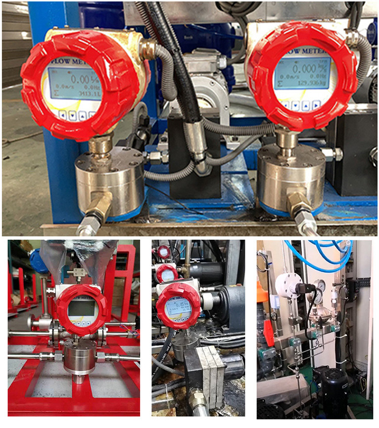 液體圓齒輪流量計(jì)現(xiàn)場安裝案例